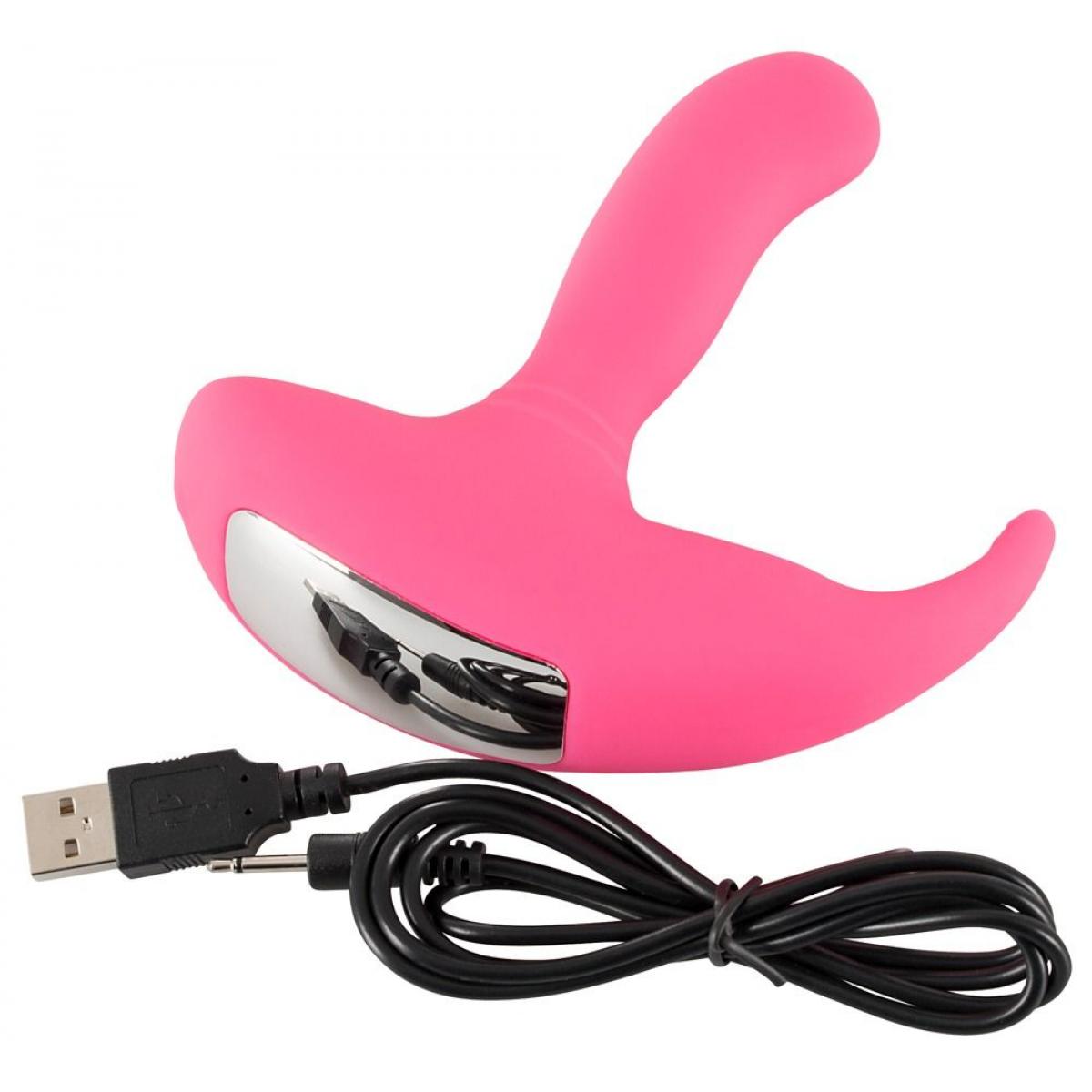 Розовый вибромассажер Rechargeable G-Spot Vibe для массажа точки G 