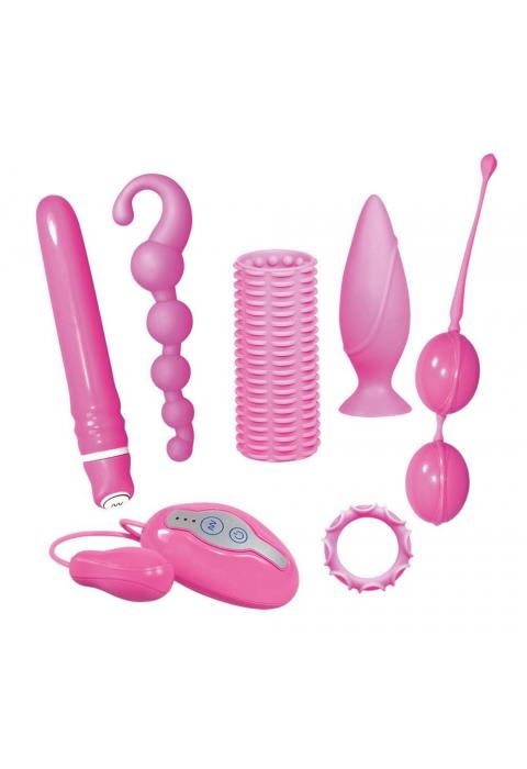 Розовый набор секс-игрушек