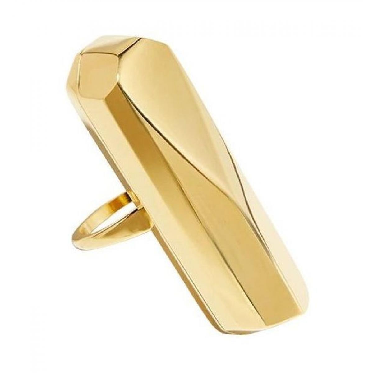 Золотистое кольцо-вибратор Palma Gold Size 7