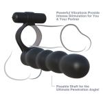 Эрекционное кольцо для двойного проникновения Posable Partner Double Penetrator