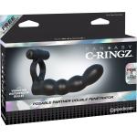 Эрекционное кольцо для двойного проникновения Posable Partner Double Penetrator