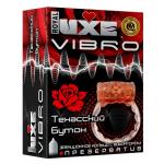 Эрекционное кольцо LUXE VIBRO  Техасский бутон 