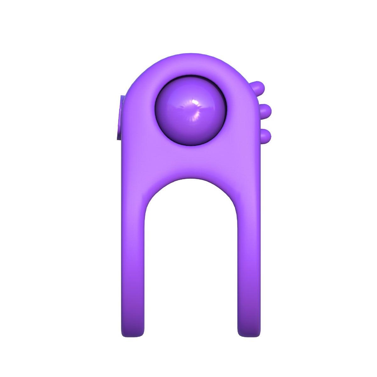 Эрекционное кольцо с подхватом мошонки Silicone Duo-Ring