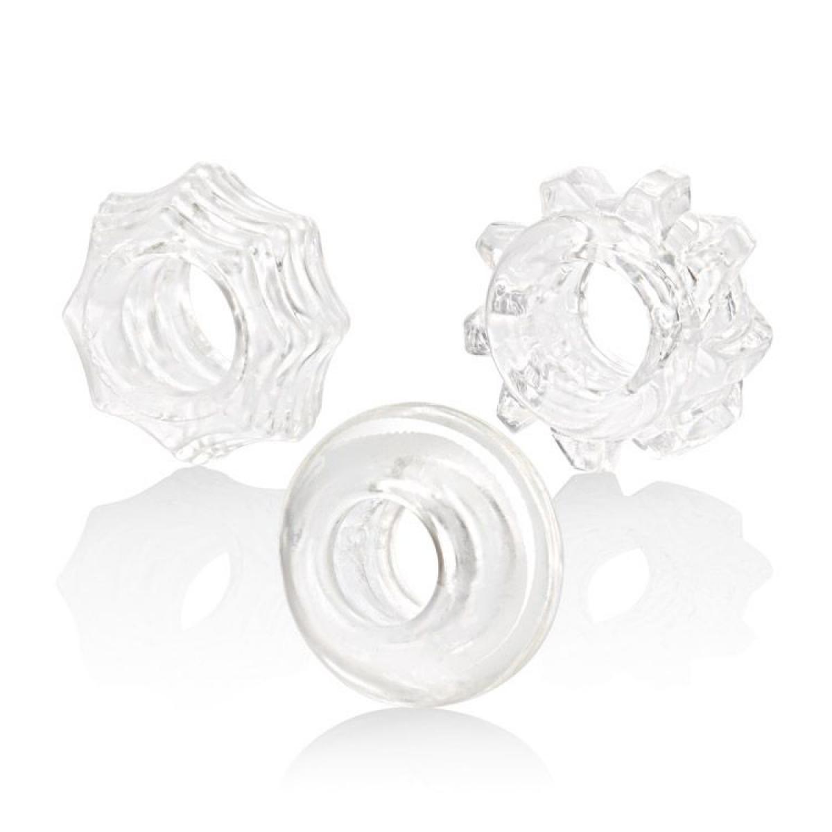 Набор из 3 эрекционных колец Reversible Ring Set