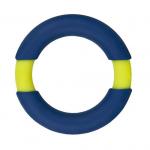 Синее эрекционное кольцо NEON STIMU RING 42MM BLUE/YELLOW
