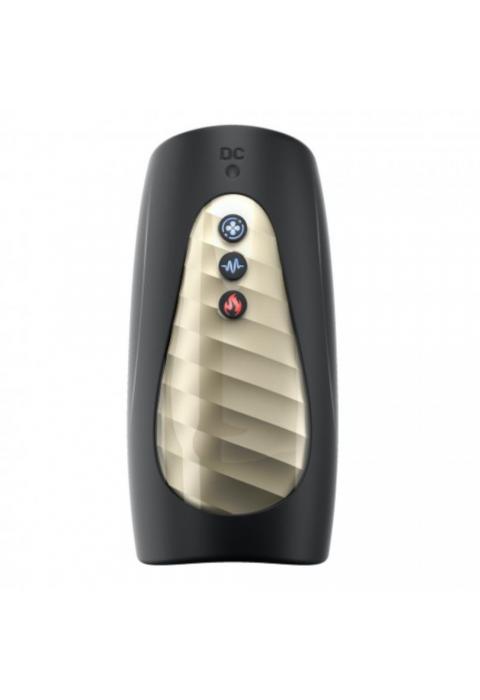 Черный мастурбатор Man Wand Pump One Черный мастурбатор Man Wand Pump One