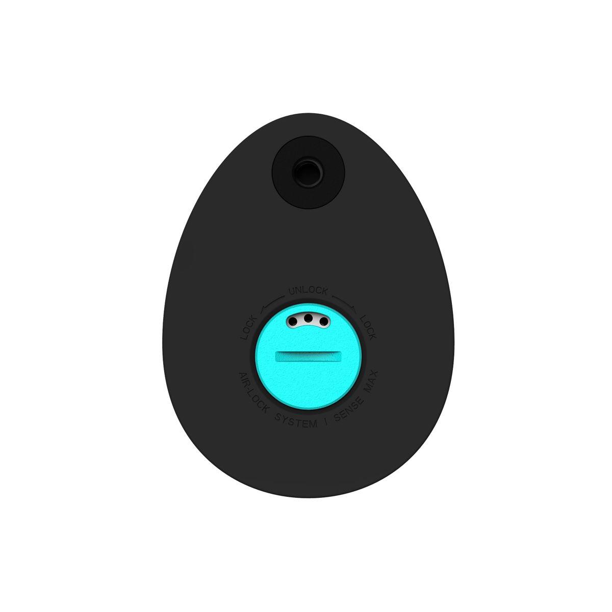 Чёрный мастурбатор Sense Max