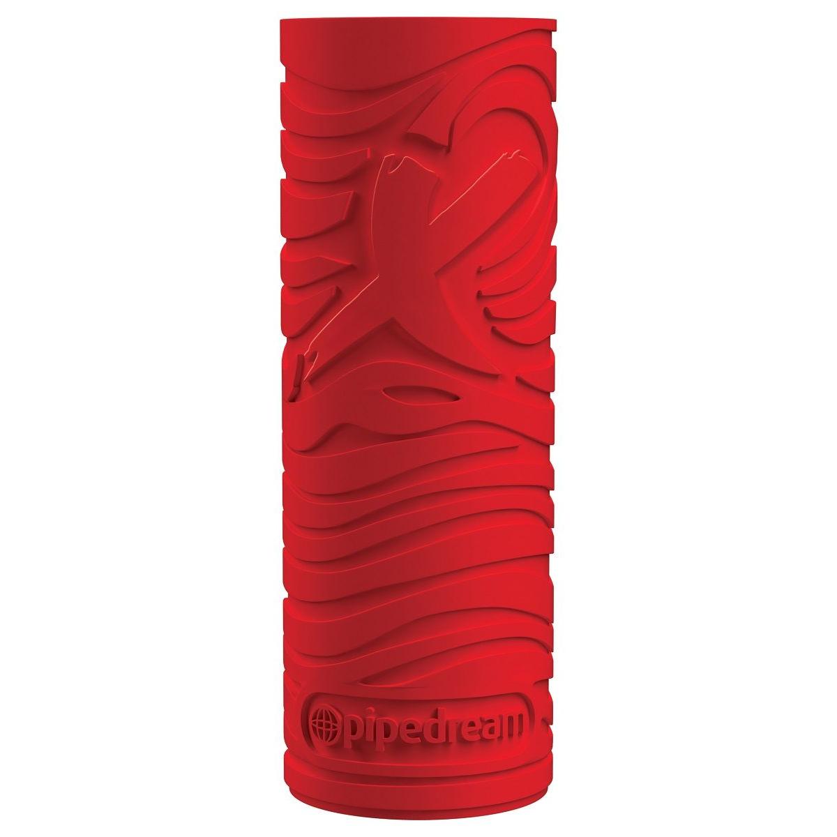 Красный мастурбатор EZ Grip Stroker