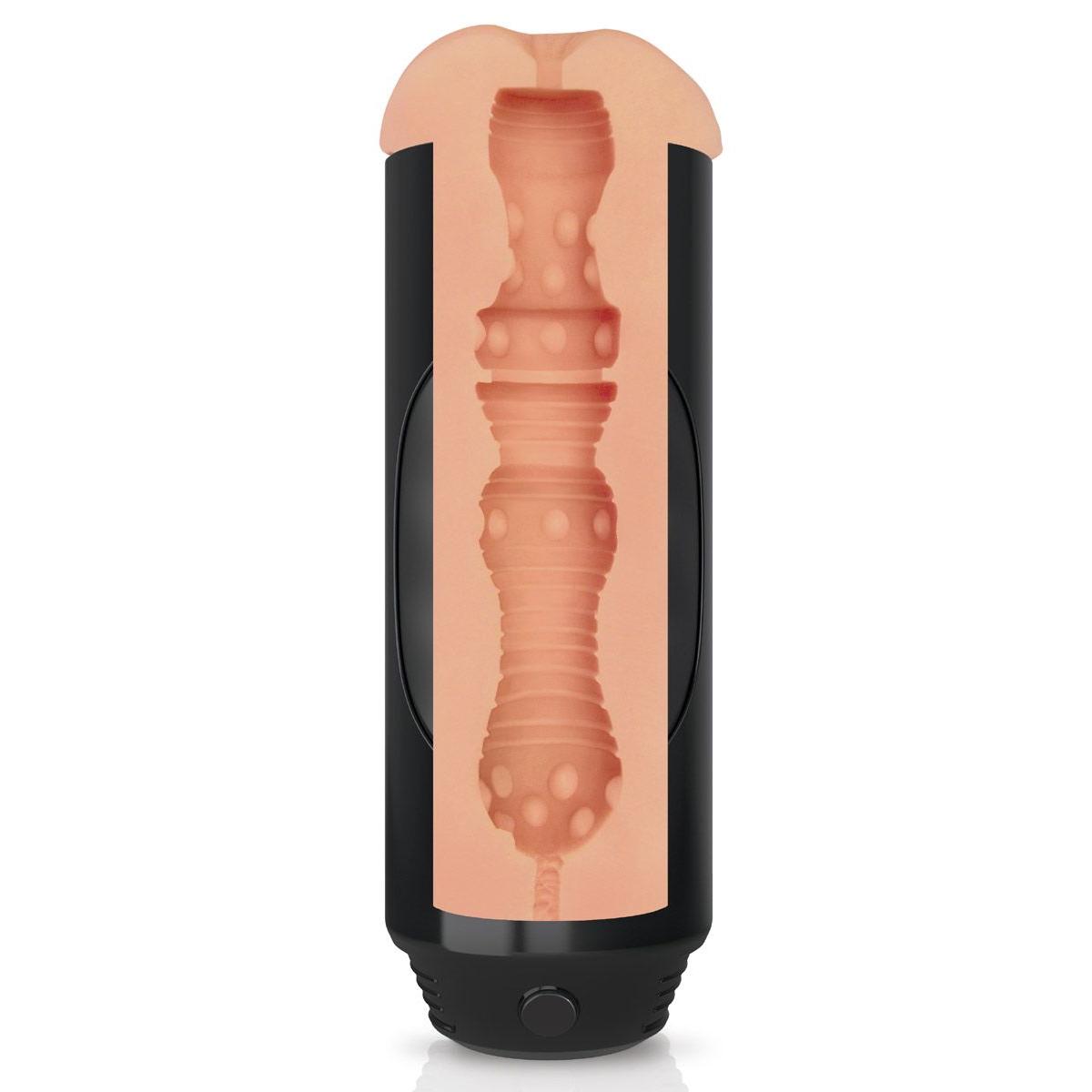 Мастурбатор-анус Extreme Toyz Mega Grip Vibrating Stroker Mouth