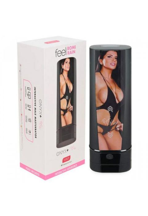 Мастурбатор KIIROO Onyx+ Romi Rain Male Masturbator Мастурбатор KIIROO Onyx+ Romi Rain Male Masturbator