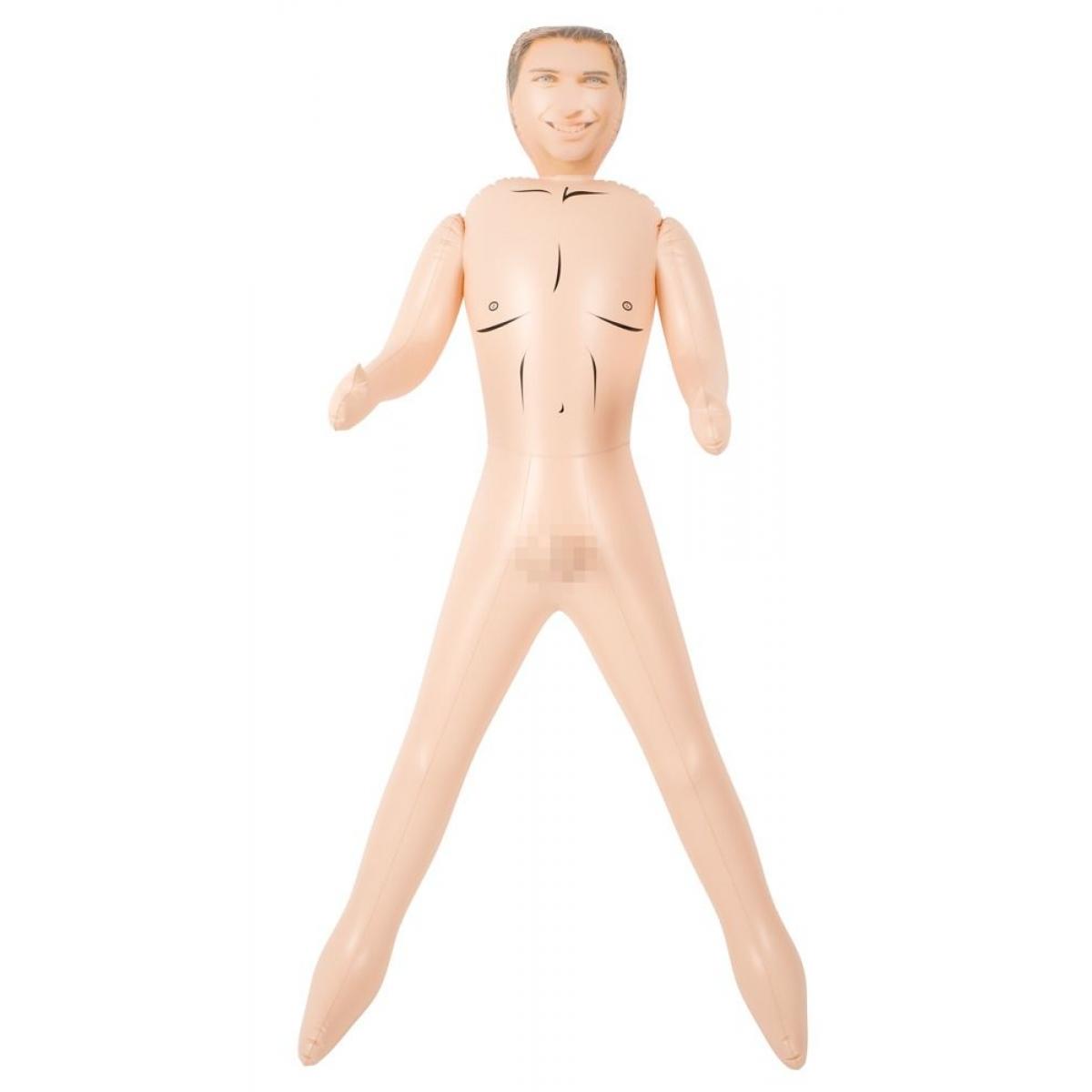 Надувной белокожий секс-мужчина с фаллосом MASSIVE MAN EDDY S. LOVE DOLL