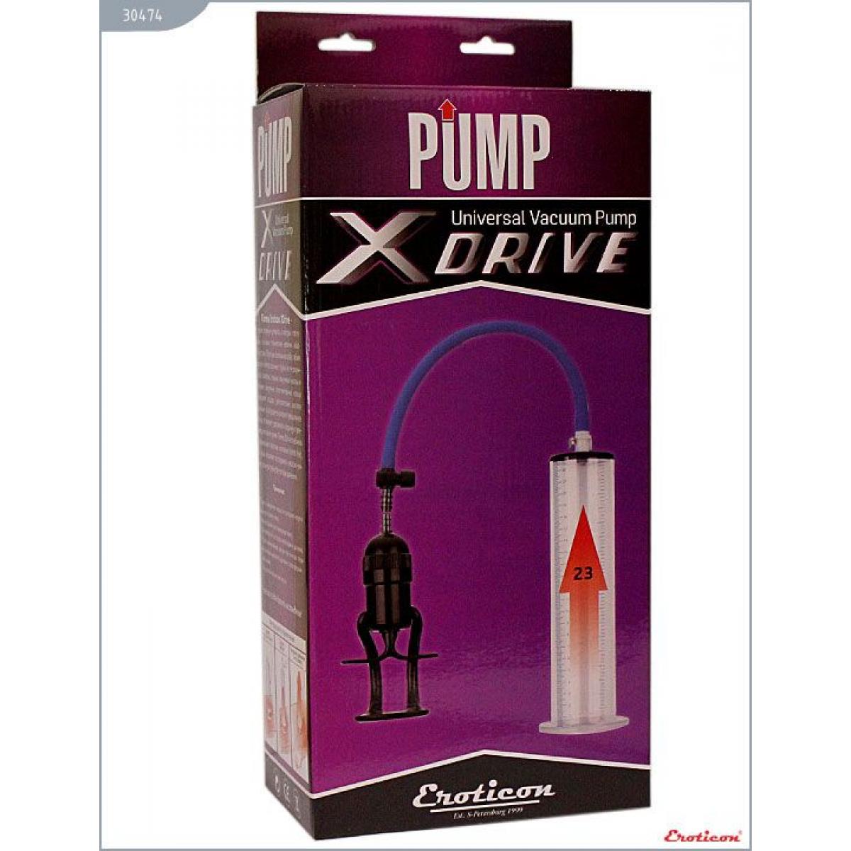 Вакуумная помпа Eroticon PUMP X-Drive с обратным клапаном