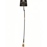 Чёрный с золотом стек Riding Crop - 67 см.