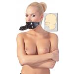 Кожаный кляп с фаллосом ZADO Leather Gag