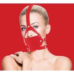 Красный кожаный кляп Leather Mouth Gag