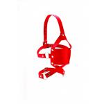 Красный кожаный кляп Leather Mouth Gag