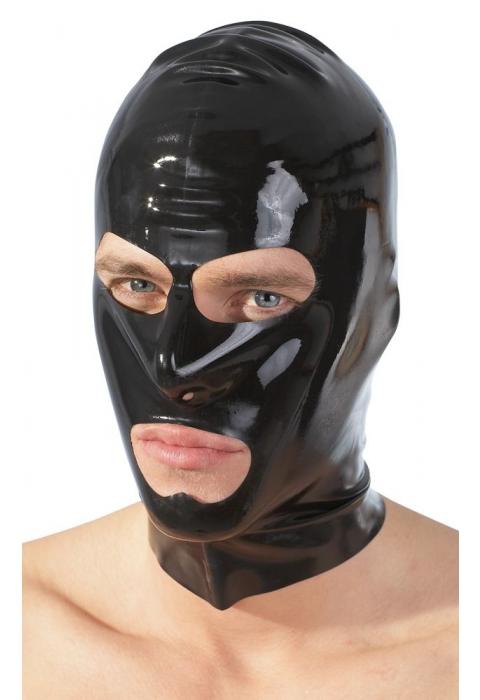 Шлем-маска на голову с отверстиями для рта и глаз