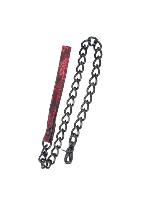Атласный поводок с цепью Scandal Leash Атласный поводок с цепью Scandal Leash