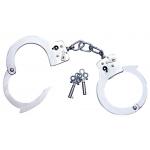 Металлические наручники со связкой ключей
