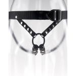 Полый страпон на регулируемых ремнях Harness with Hollow Strap-On - 20,3 см.