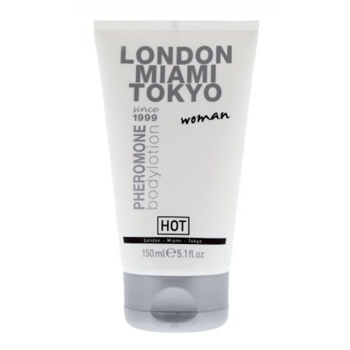 Женский лосьон для тела с феромонами London-Miami-Tokyo - 150 мл.