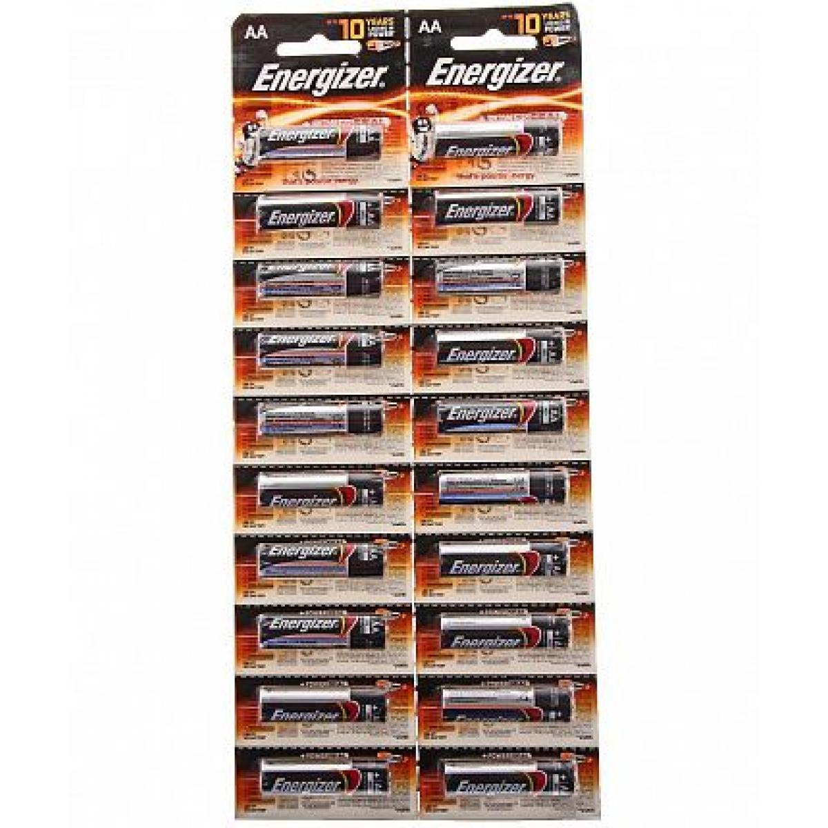 Батарейки Energizer POWER E91/AA 1,5V - 20 шт.