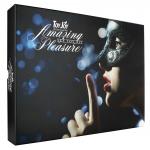 Элегантный набор чёрных вибраторов AMAZING PLEASURE