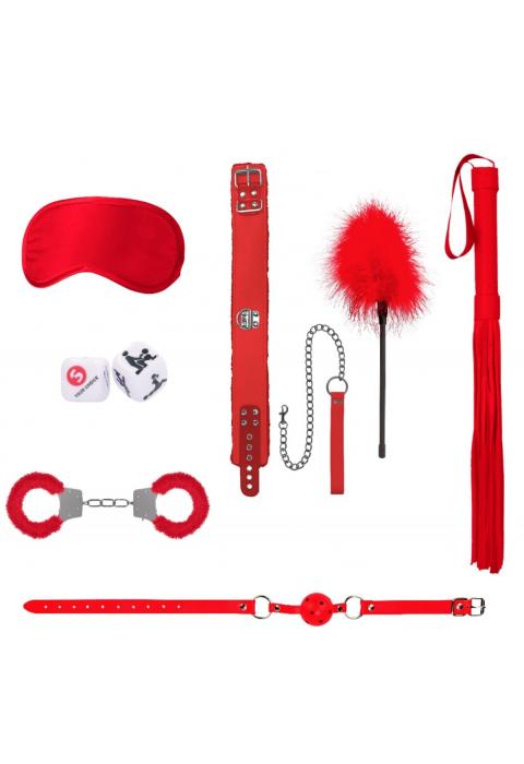 Красный игровой набор Introductory Bondage Kit №6