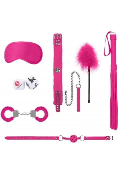 Розовый игровой набор Introductory Bondage Kit №6