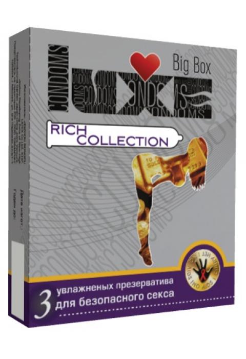 Цветные презервативы LUXE Rich collection - 3 шт. Цветные презервативы LUXE Rich collection - 3 шт.