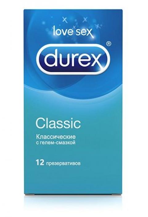 Классические презервативы Durex Classic - 12 шт. Классические презервативы Durex Classic - 12 шт.