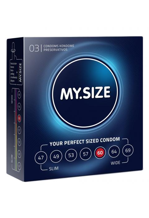 Презервативы MY.SIZE размер 60 - 3 шт.