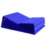 Синяя подушка для секса из двух частей Liberator Wedge/Ramp Combo