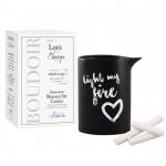 Массажная свеча с феромонами Love In Luxury Seduced Pheromone Soy Massage Candle Black Lace - 154 мл.