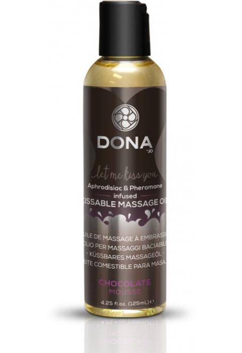 Массажное масло DONA Chocolate Mousse с ароматом шоколадного мусса - 125 мл. Массажное масло DONA Chocolate Mousse с ароматом шоколадного мусса - 125 мл.