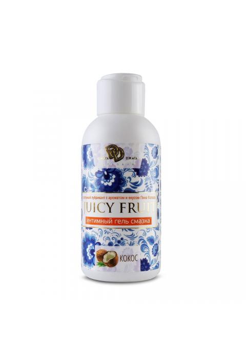 Интимный гель на водной основе JUICY FRUIT с ароматом кокоса - 100 мл.
