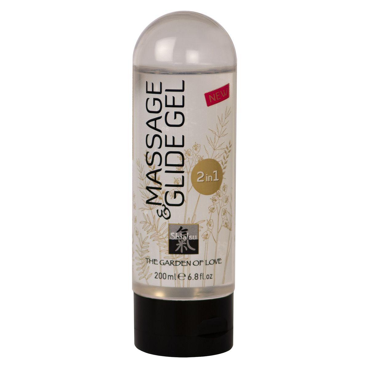 Массажное масло и лубрикант Massage    Glide Gel - 200 мл.