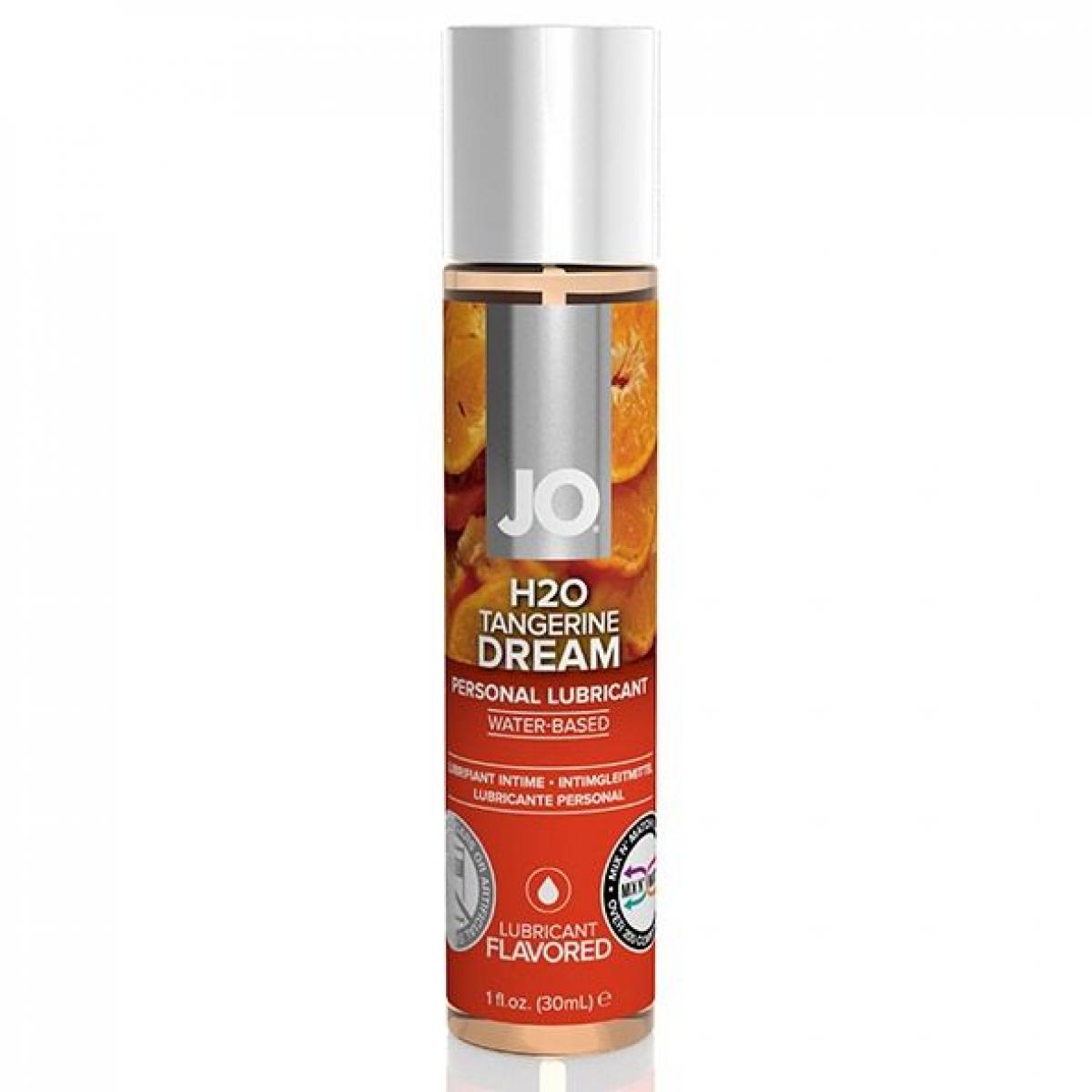 Смазка с ароматом мандарина JO Flavored Tangerine Dream - 30 мл.