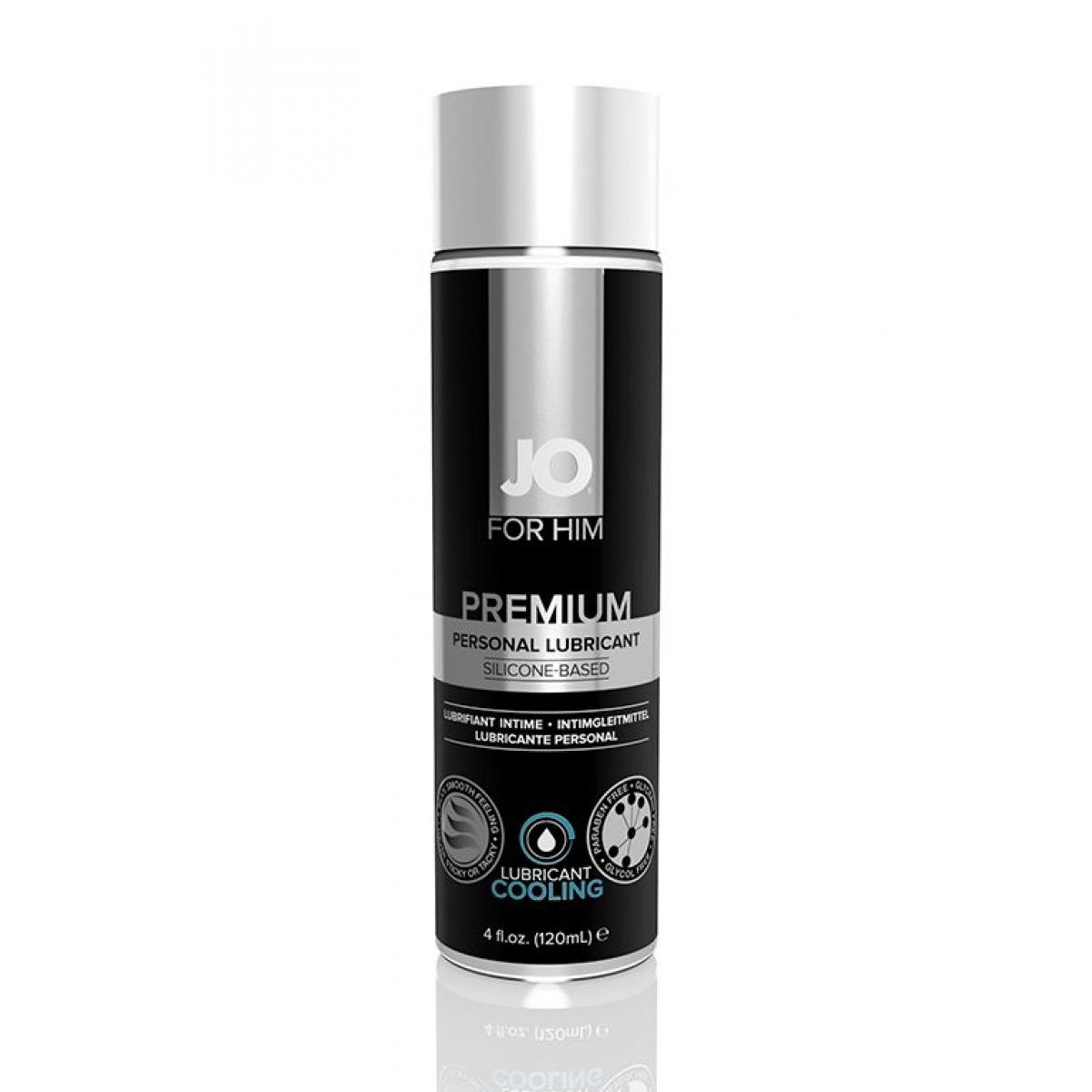 Мужской охлаждающий силиконовый лубрикант JO for Men Premium Cooling - 120 мл.