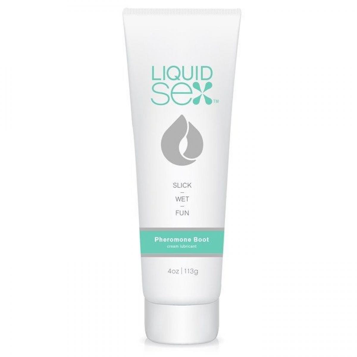Лубрикант с феромонами Liquid Sex Pheromone Boost Cream Lube - 113 гр.