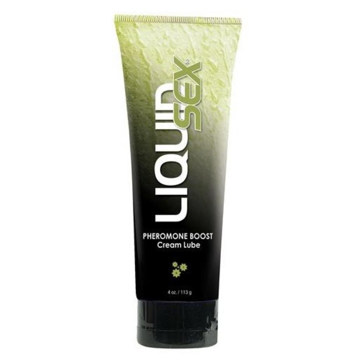 Возбуждающий крем с феромонами Liquid Sex Pheromone Boost Cream Lube - 113 гр.