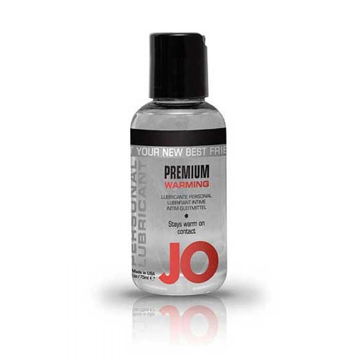 Возбуждающий лубрикант на силиконовой основе JO Personal Premium Lubricant  Warming - 75 мл.